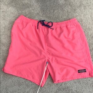 Vineyard Vines Pink Swim Trunks Quick-Dry Classic Cut